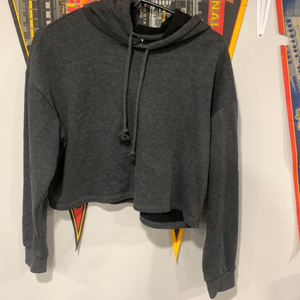 H&M Divided Cropped Hoodie Size M